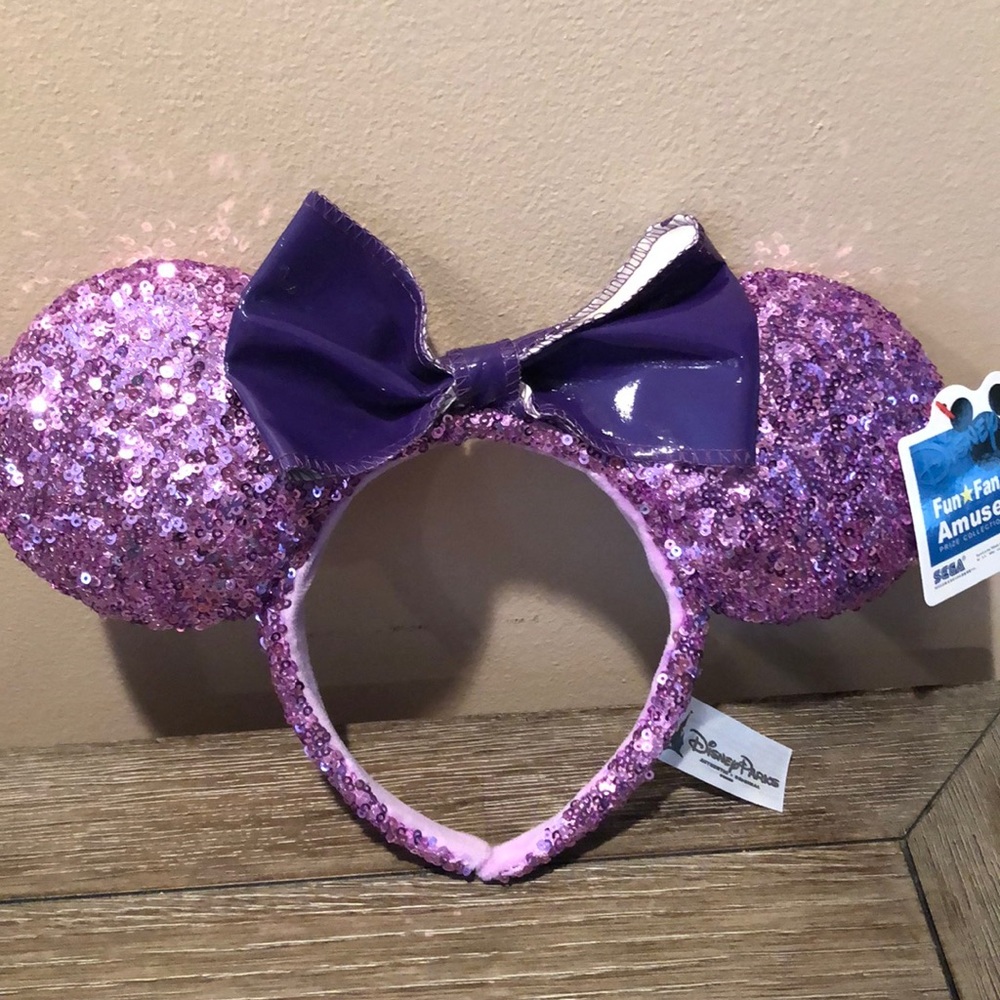 Disney Parks Tokyo purple Minnie Mouse Ears